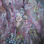 Kastanjebast, olie op doek, 70 x 70 cm, verkocht